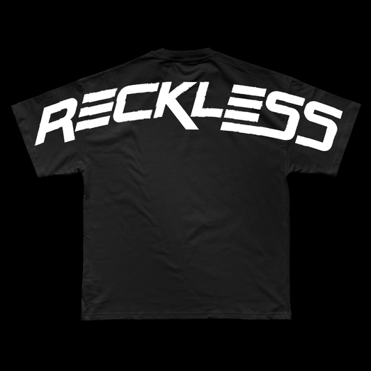 RECKLESS Bat Tee Black