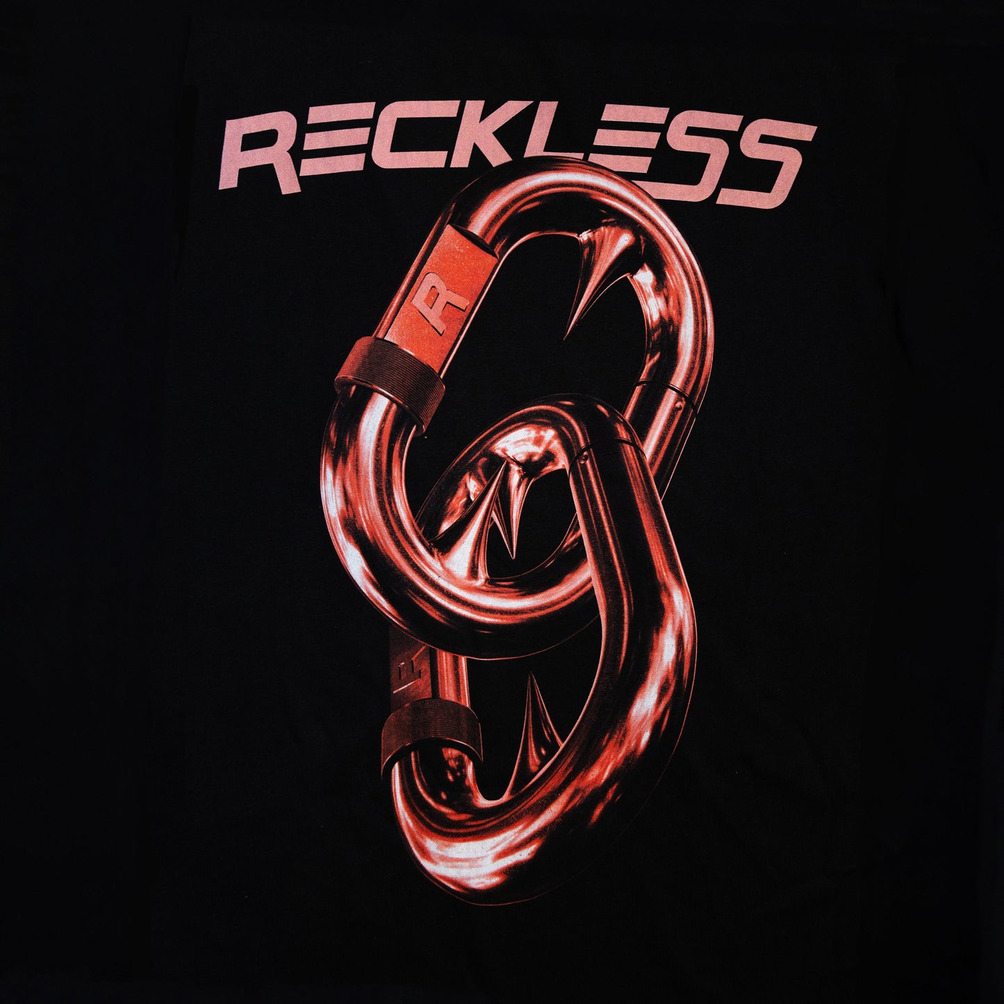 RECKLESS RED CHAIN T-SHIRT