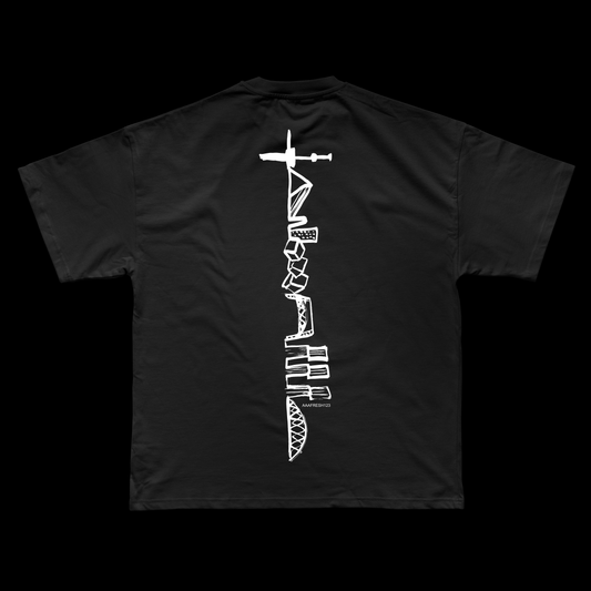 RECKLESS Rotterdam Skyline Tee Black